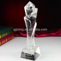 Hecho en China trofeo premio de calidad superior de cristal